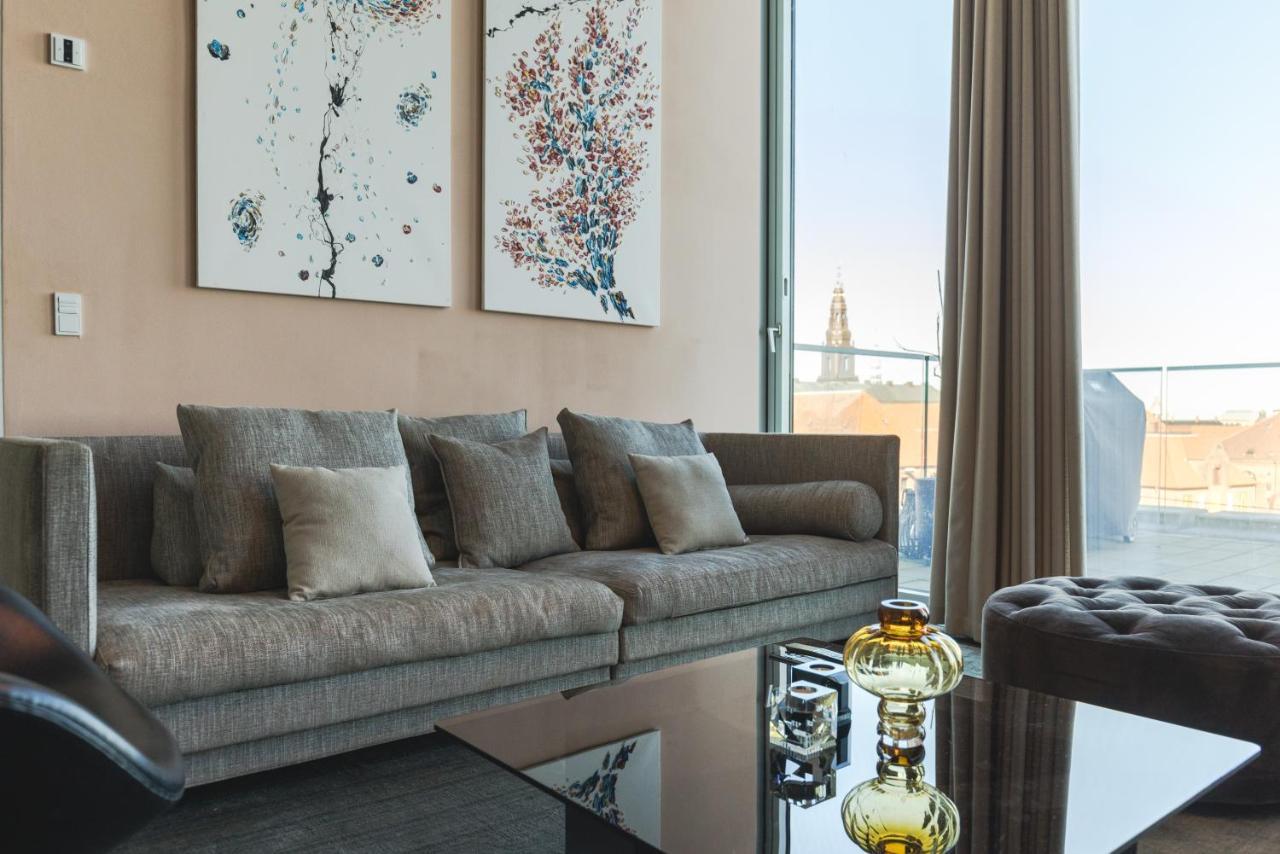 Luxury Harbourfront Penthouse With Private Rooftop 哥本哈根 外观 照片
