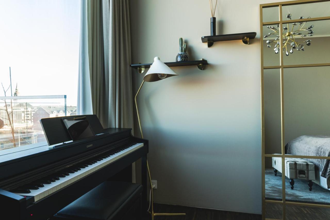 Luxury Harbourfront Penthouse With Private Rooftop 哥本哈根 外观 照片