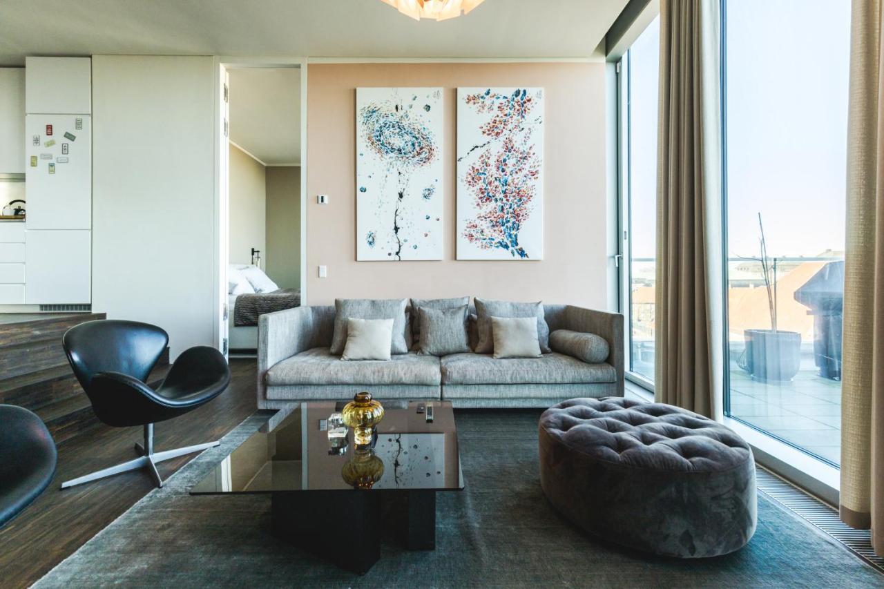 Luxury Harbourfront Penthouse With Private Rooftop 哥本哈根 外观 照片