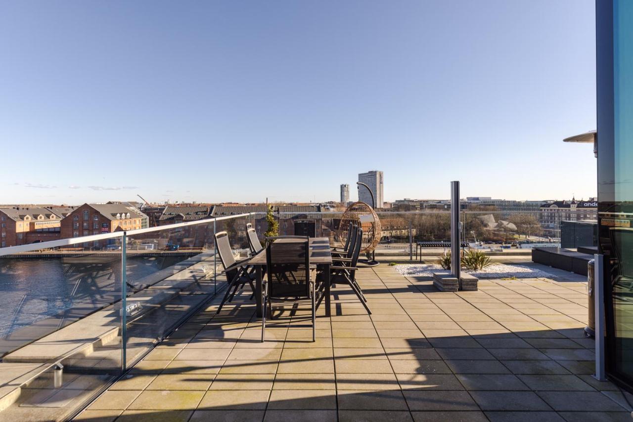 Luxury Harbourfront Penthouse With Private Rooftop 哥本哈根 外观 照片