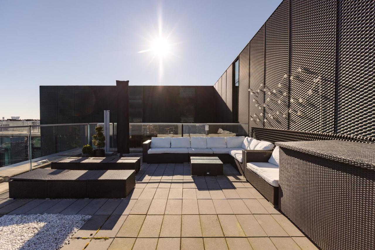 Luxury Harbourfront Penthouse With Private Rooftop 哥本哈根 外观 照片