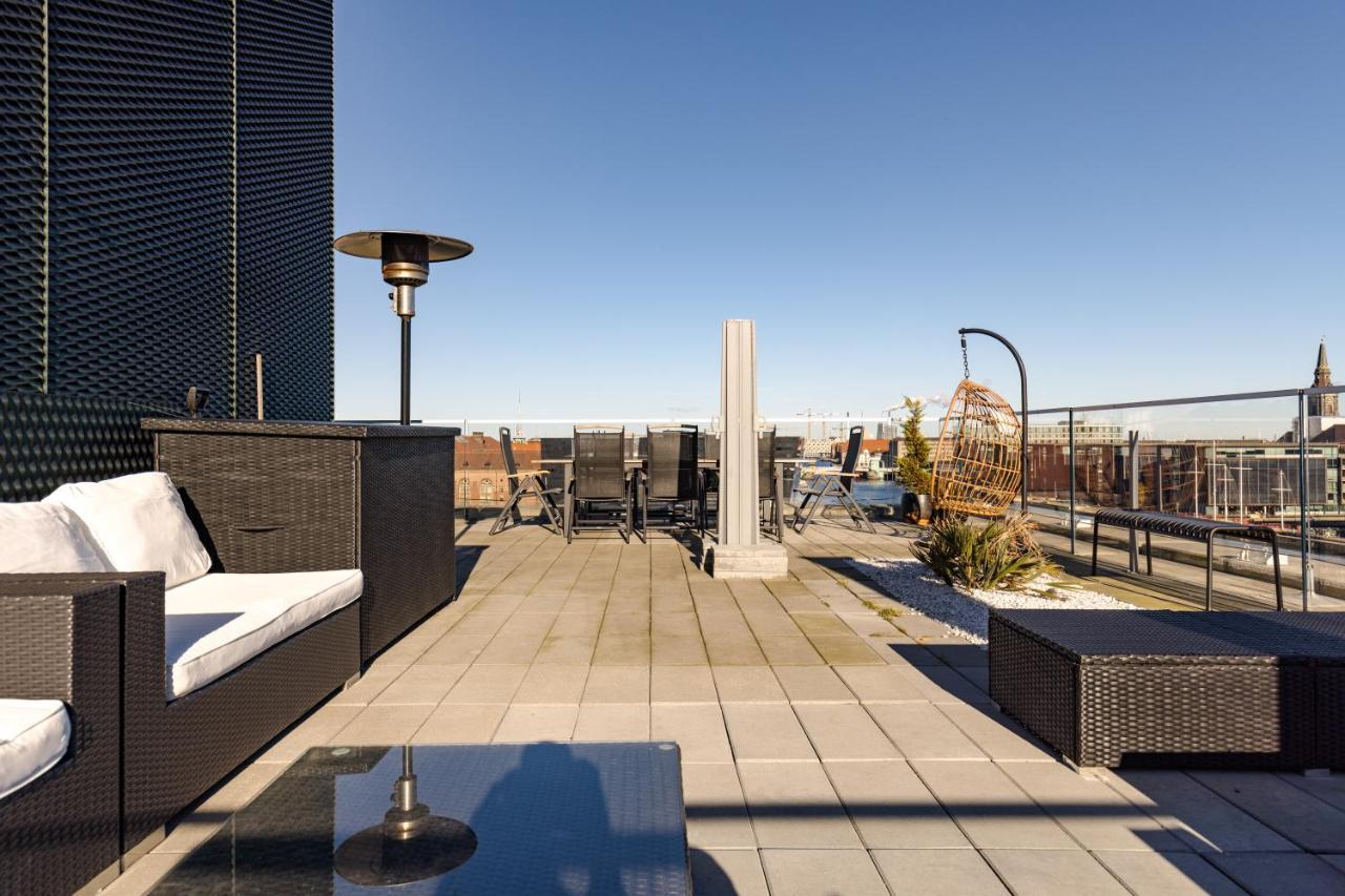 Luxury Harbourfront Penthouse With Private Rooftop 哥本哈根 外观 照片