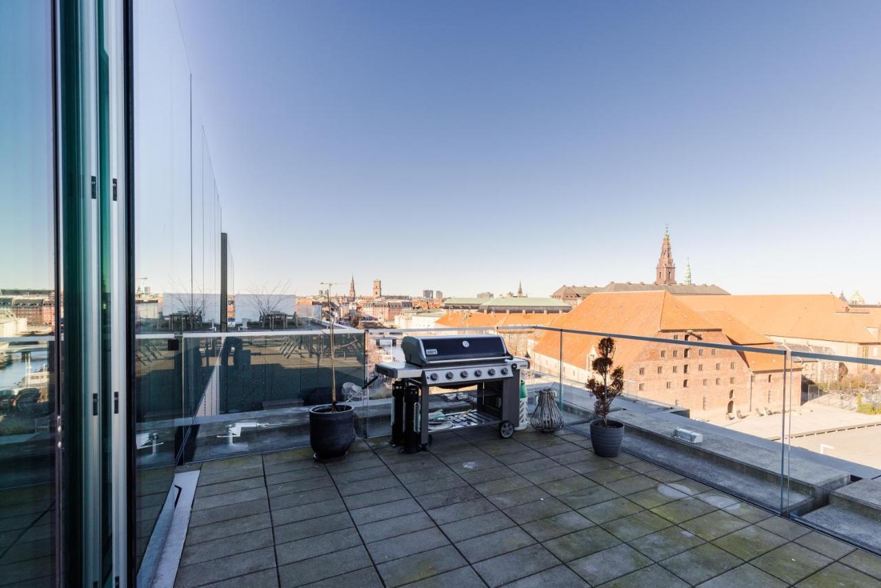 Luxury Harbourfront Penthouse With Private Rooftop 哥本哈根 外观 照片