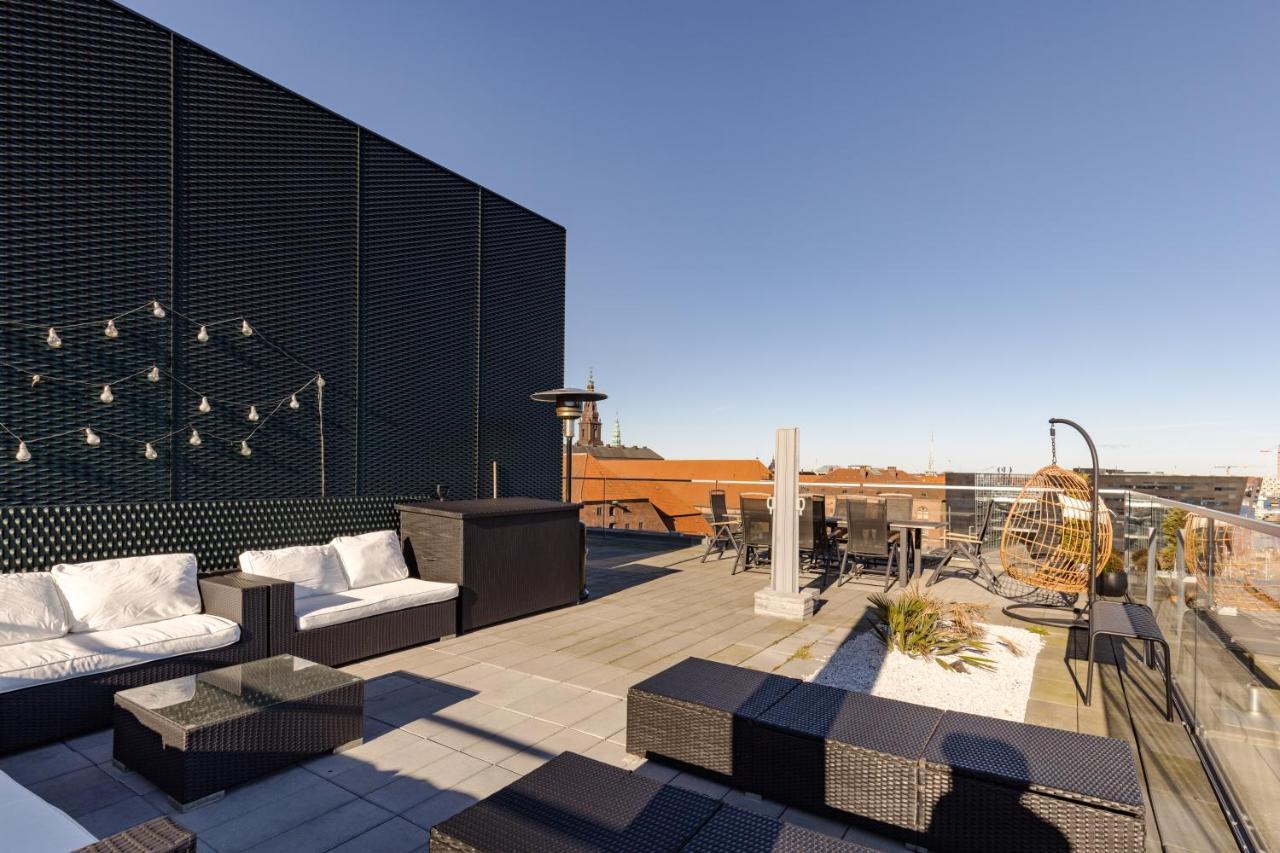 Luxury Harbourfront Penthouse With Private Rooftop 哥本哈根 外观 照片