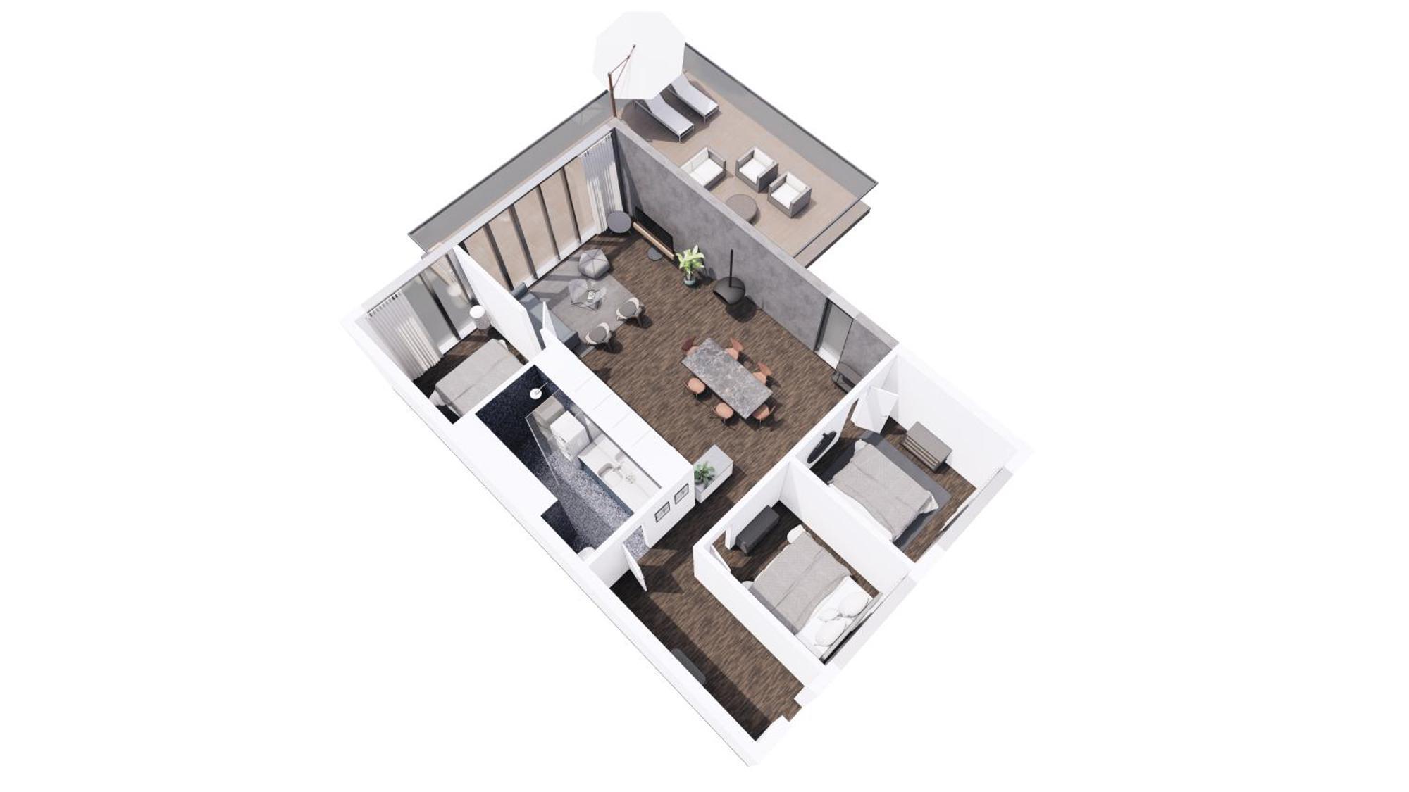 Luxury Harbourfront Penthouse With Private Rooftop 哥本哈根 外观 照片